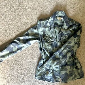 Camo jacket- new without tags